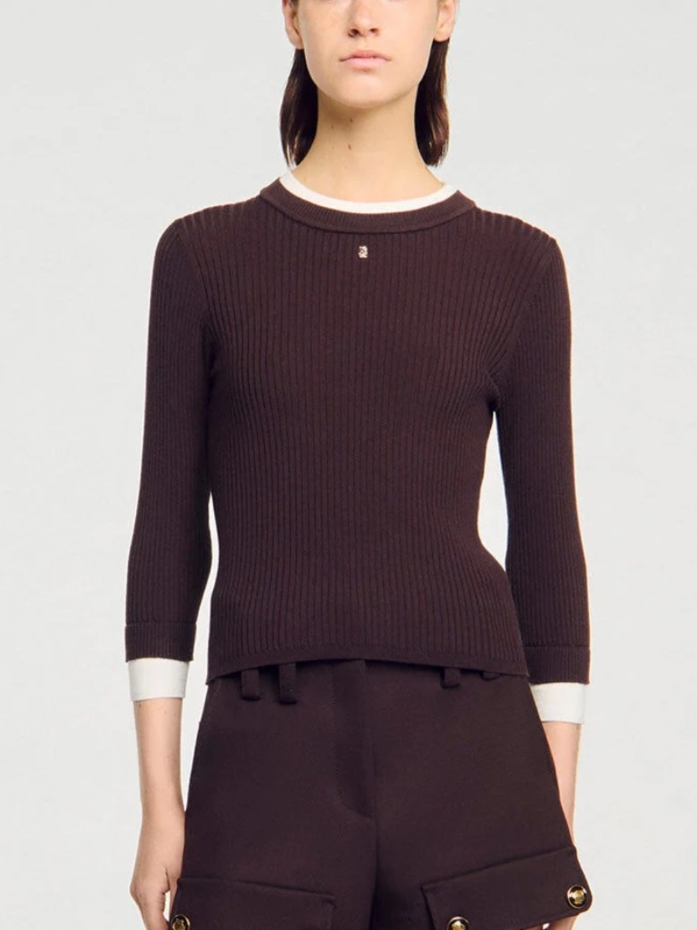 Gassin 2-IN-1 MIXED WOOL SWEATER